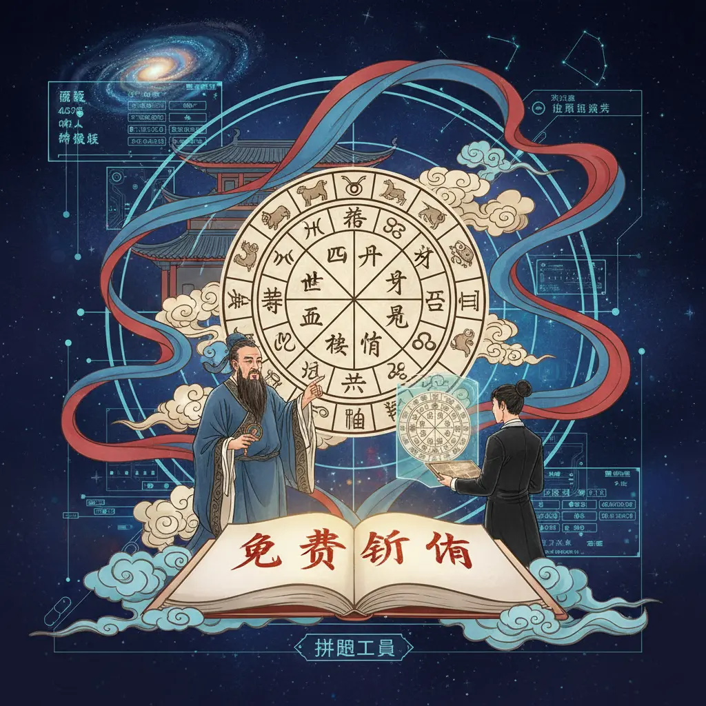 免費算命 - 四柱八字排盤