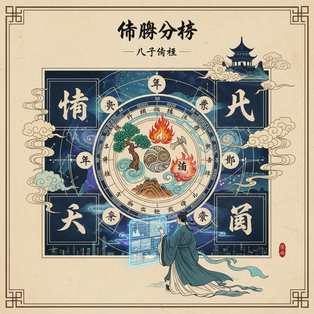 八字命理 - 命盤分析