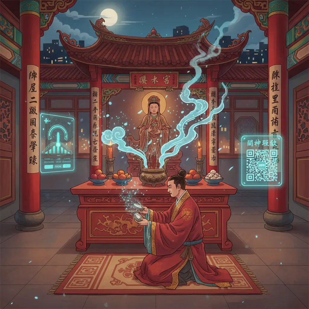 道教問神 - 埔里恆吉宮