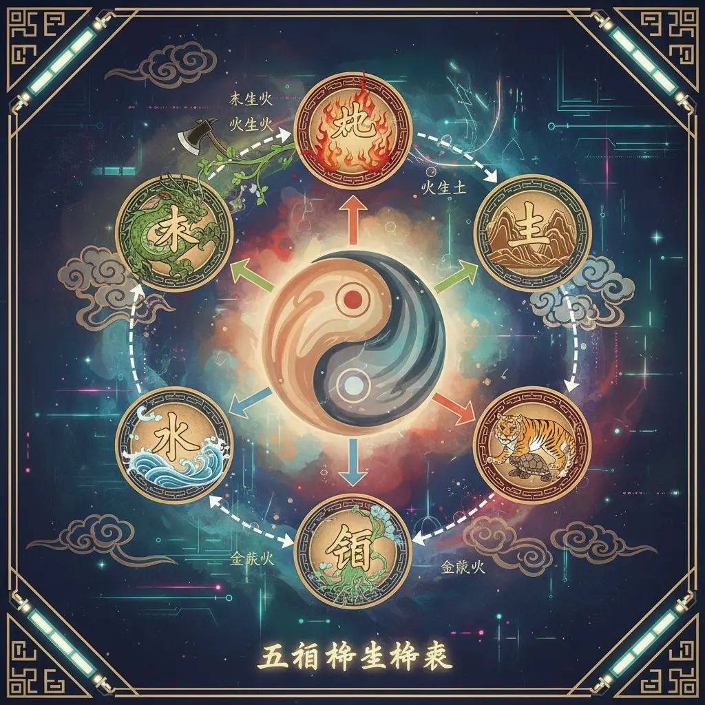 五行 - 五行相生相剋