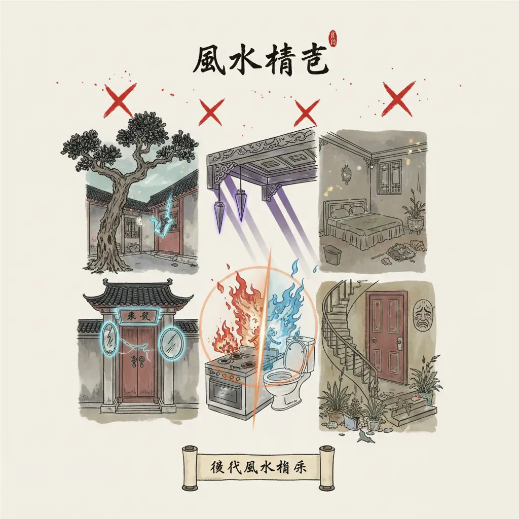 風水 - 風水禁忌