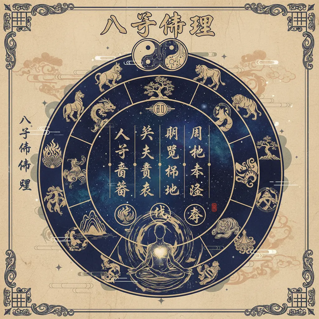 八字命理 - 八字命盤