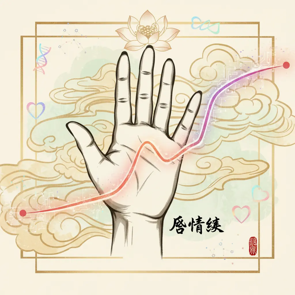 手相學 - 感情線