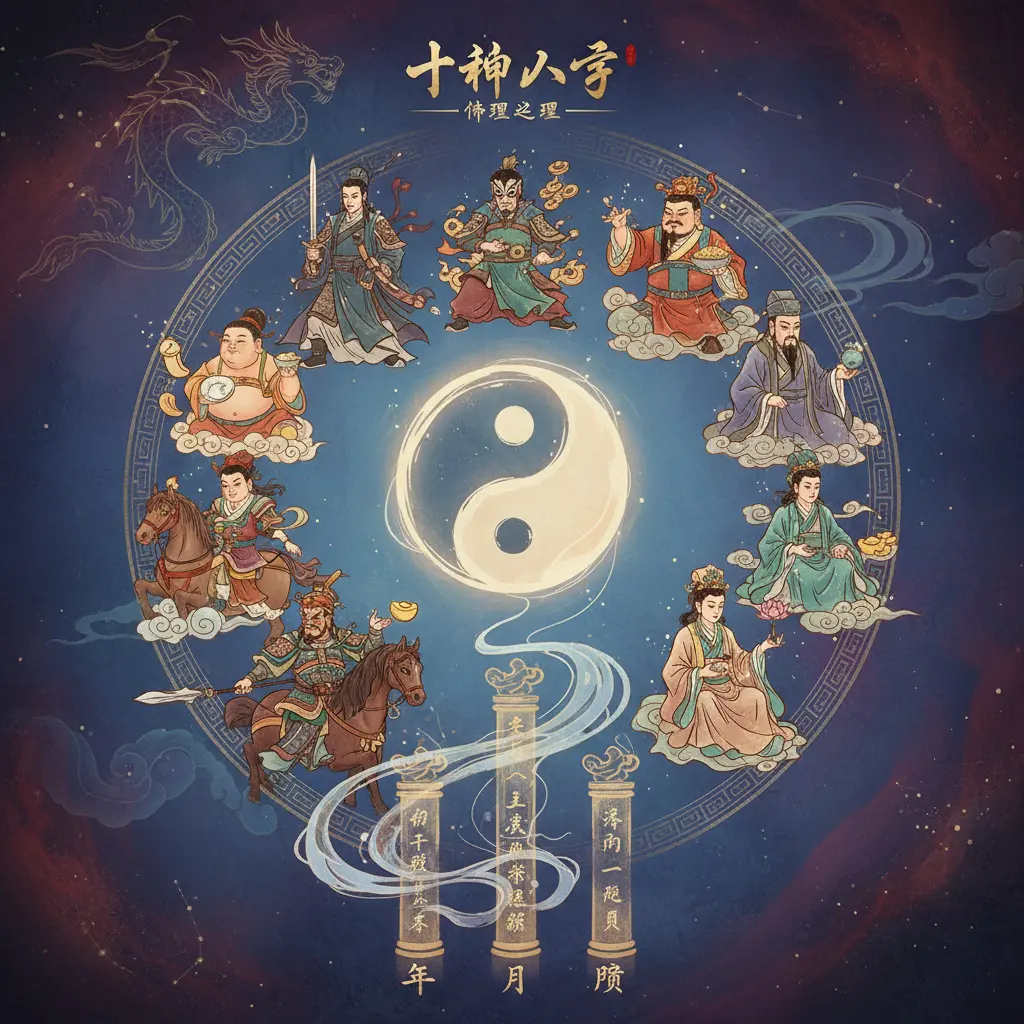 八字 - 十神