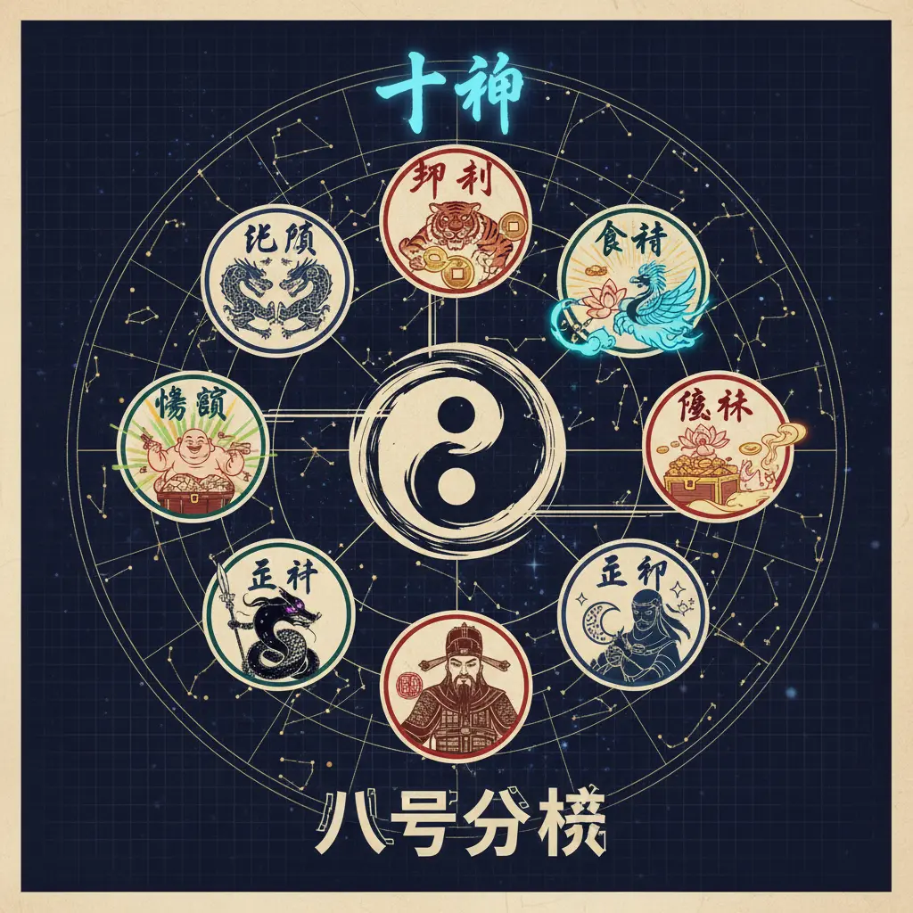 八字分析 - 十神