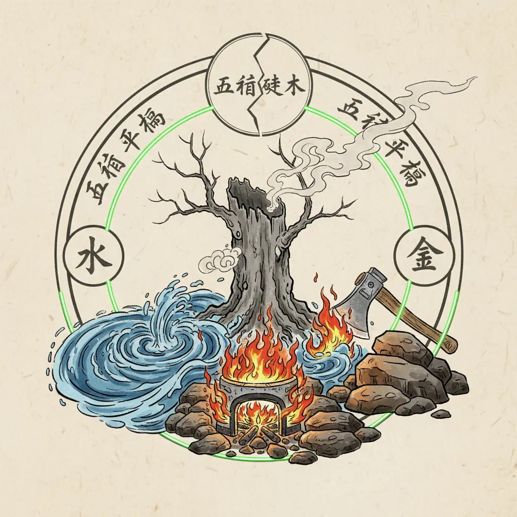 五行平衡 - 五行缺木