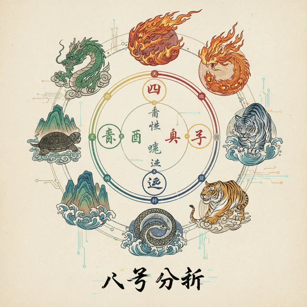 八字分析 - 四柱八字