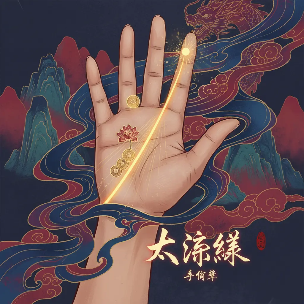 手相學 - 太陽線