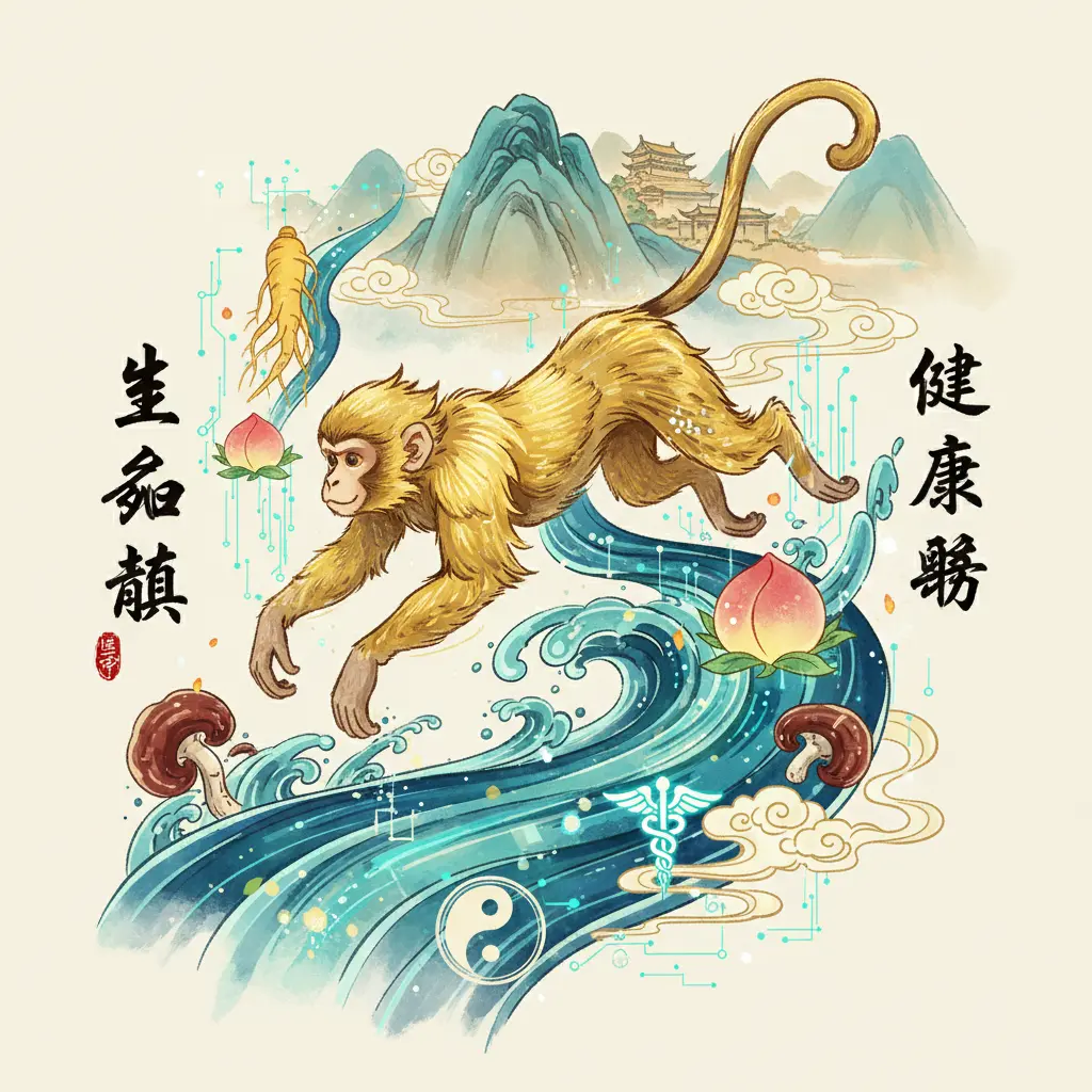 健康運勢 - 生肖猴