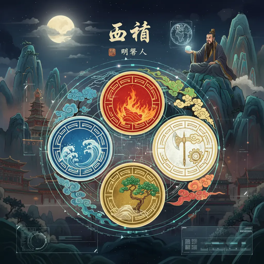 明燈山人 - 五行