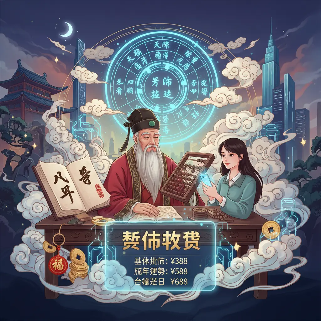 算命收費 - 八字算命