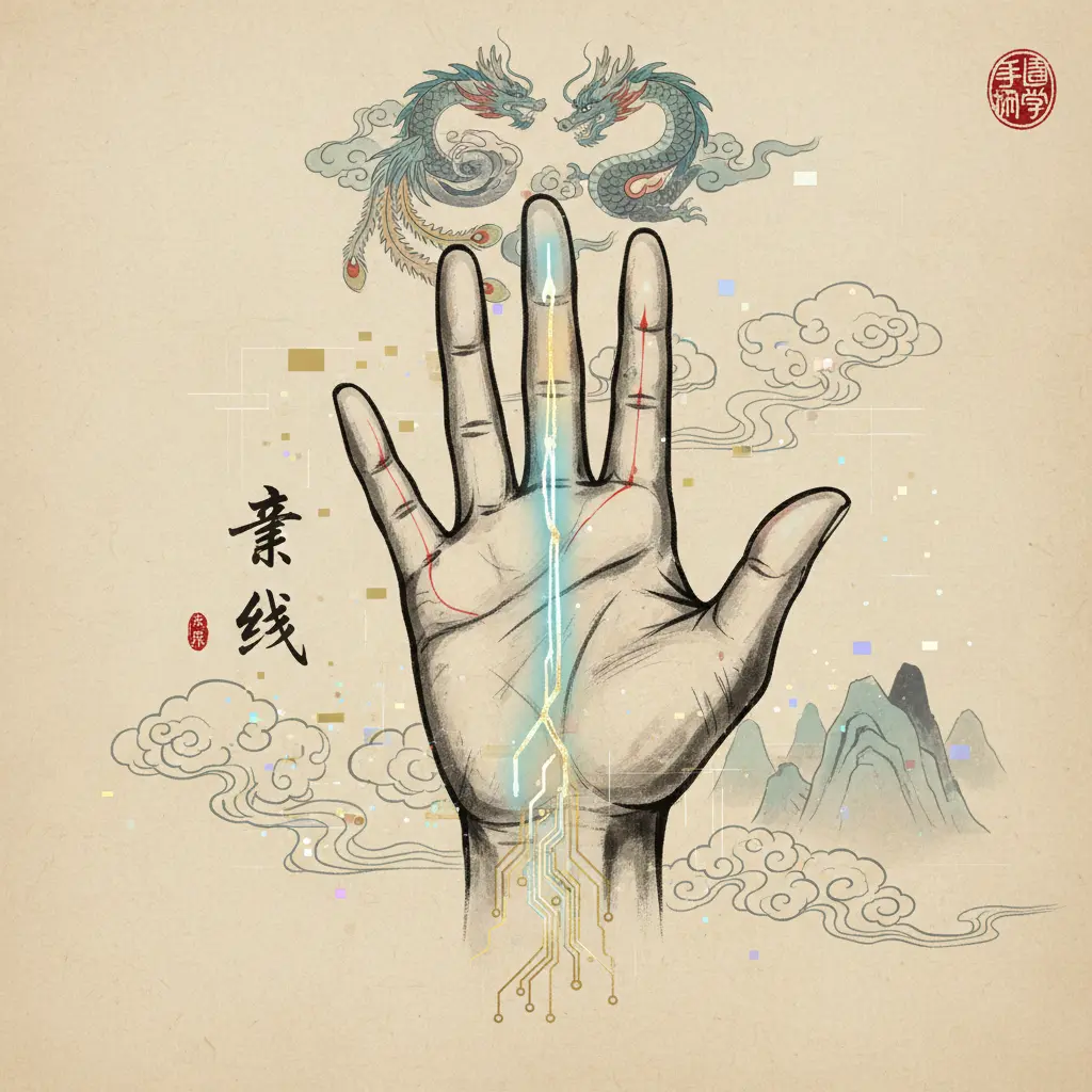 手相學 - 事業線